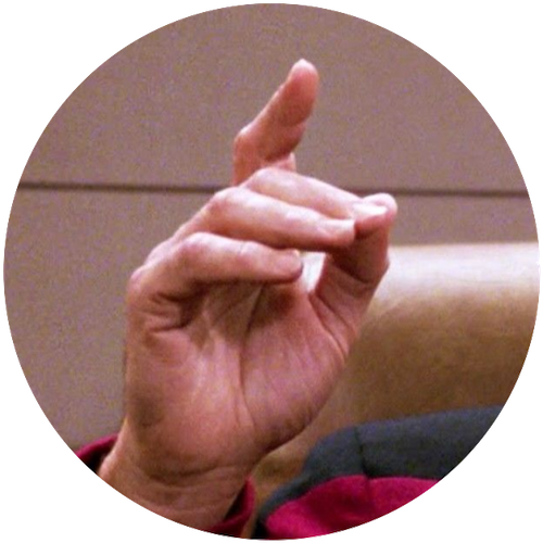 the “Engage!” gesture